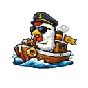 Chicken boat avatar